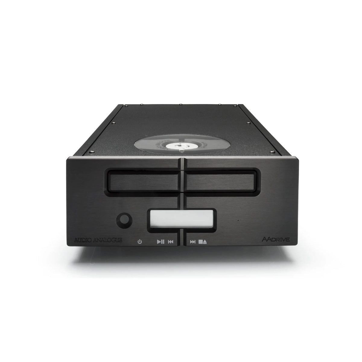 A picture of Audio Analogue's AAdrive CD player in black finish.