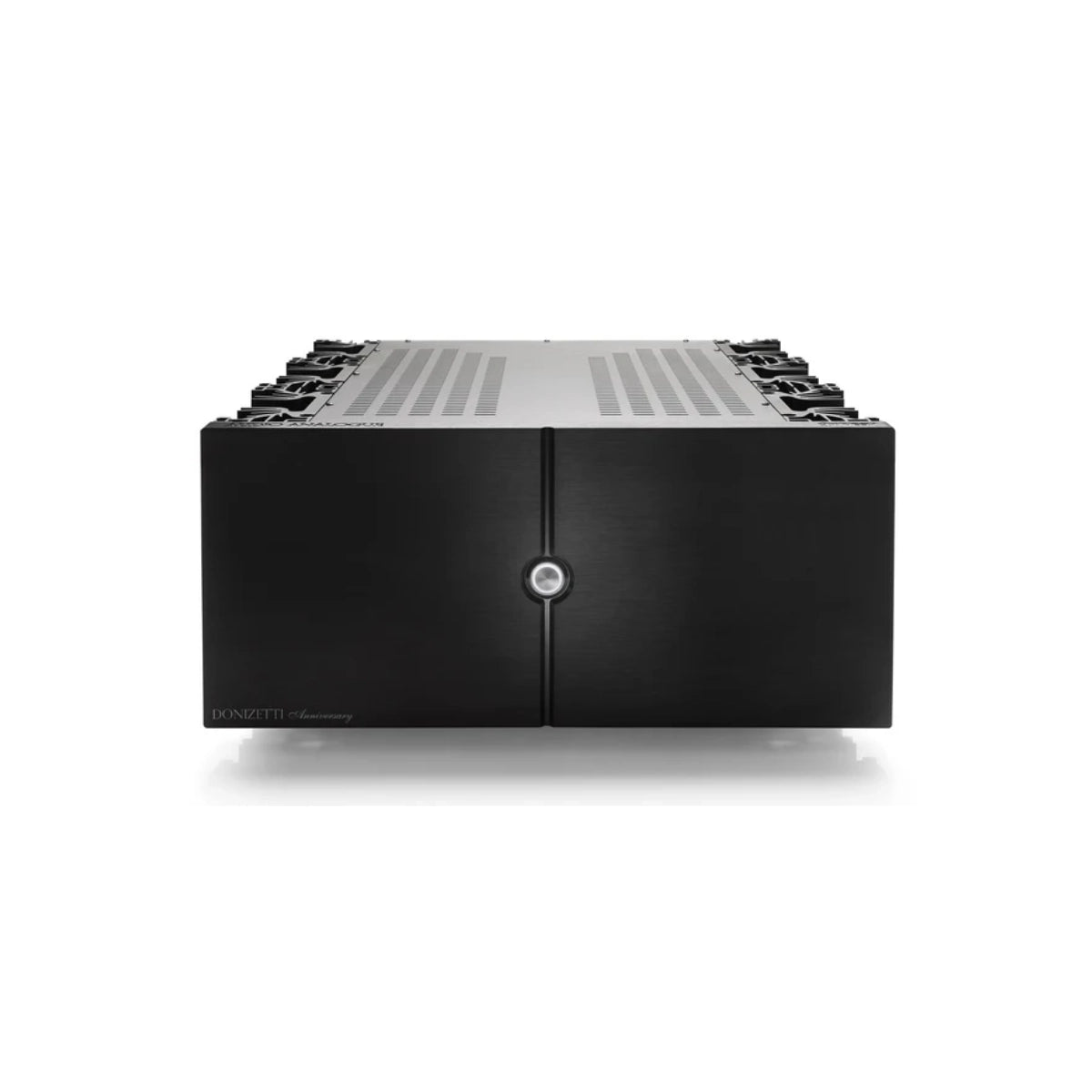 An image of Audio Analogue's Donizetti 250W amplifier in black finish.