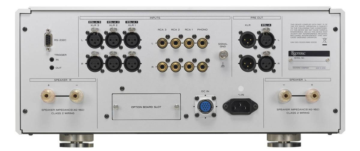 Esoteric F-01 Reference Class A Stereo Integrated Amplifier