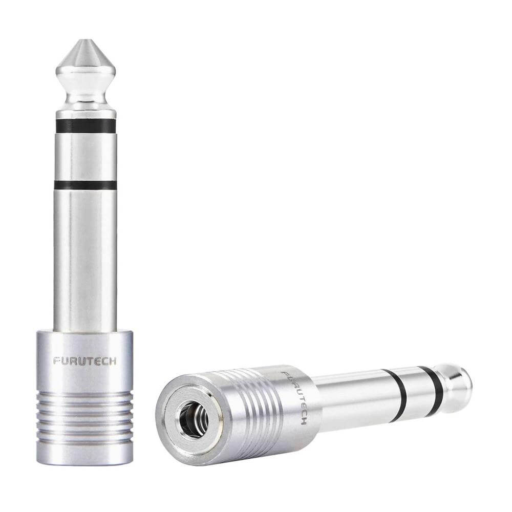 Furutech F63-S(R)/(G) High Performance 3.5mm - 6.3mm Headphone Adaptor (each)