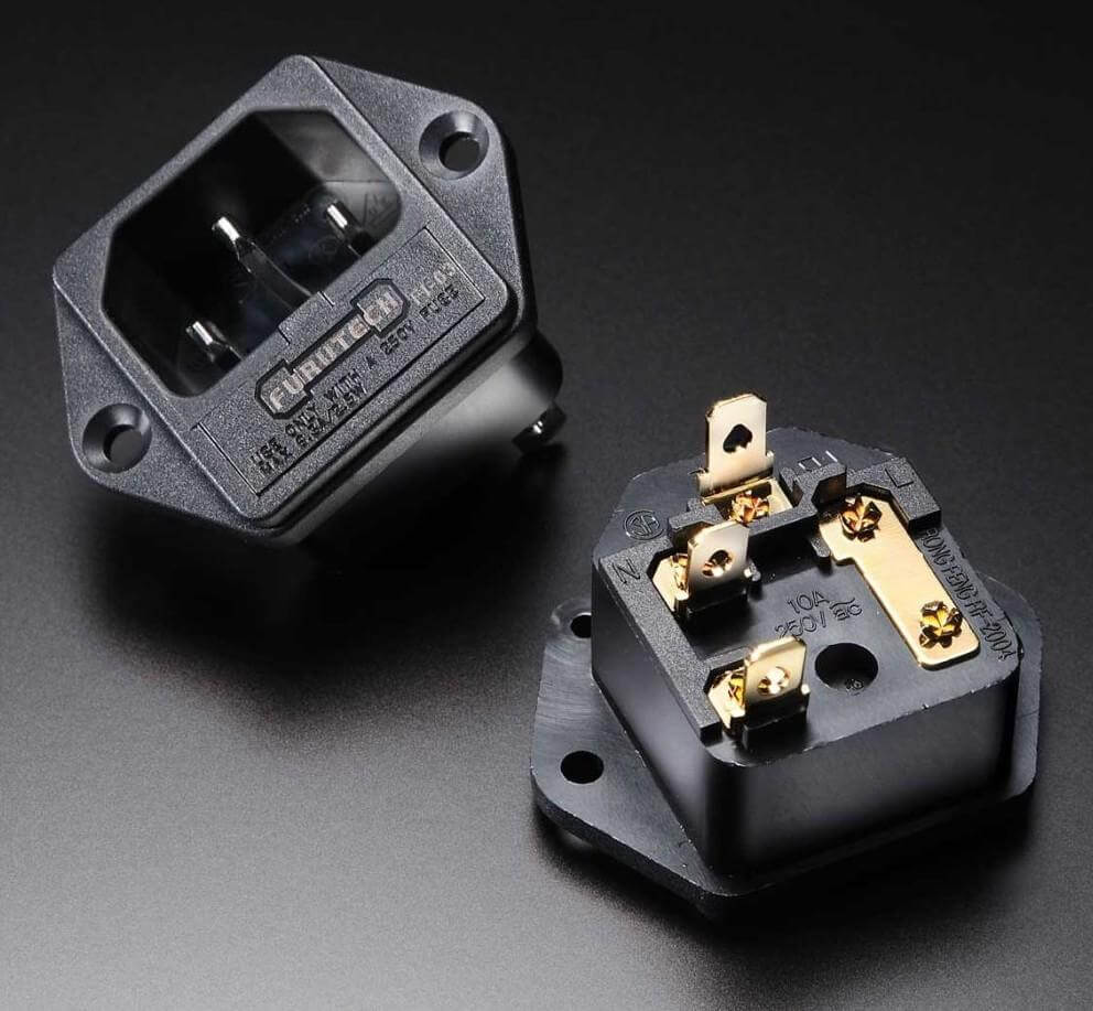 Furutech FI-03(R)/(G) High Performance Fused C14 IEC Power Inlet (each)