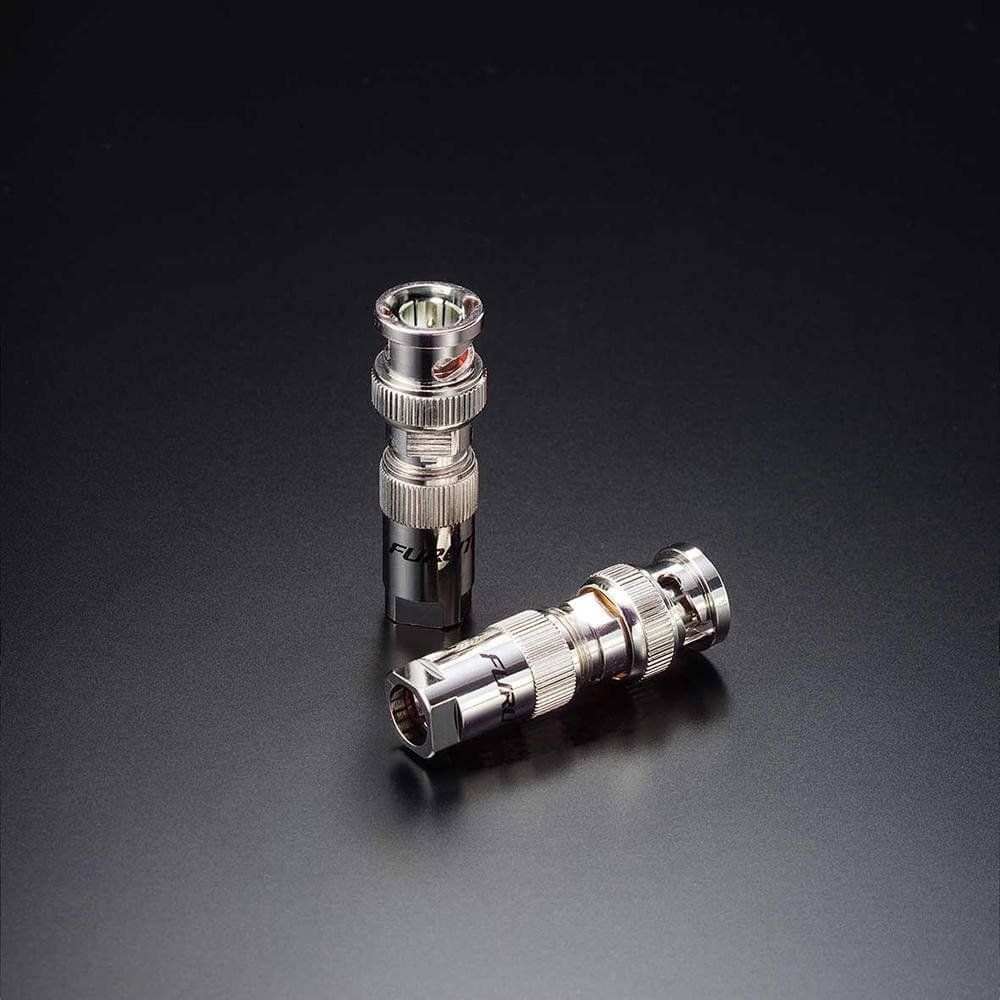 Furutech FP-3-117(R) High Performance BNC Connector (set of 2)