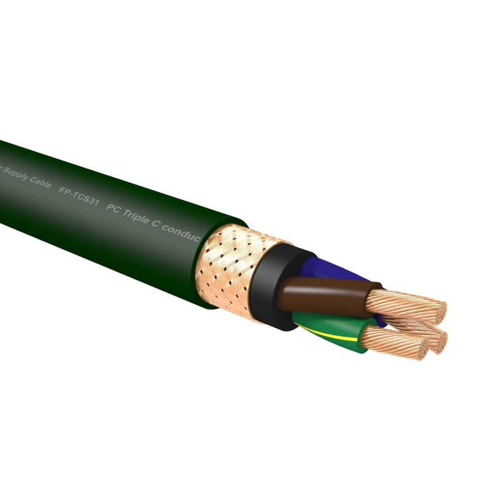 Furutech FP-TCS31 High Performance Triple-C Forged (12 AWG) Power Cable (per metre)