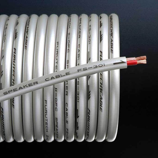 Furutech FS-301 Audio Grade μ-OFC (14AWG) Speaker Cable - Per Metre or Roll
