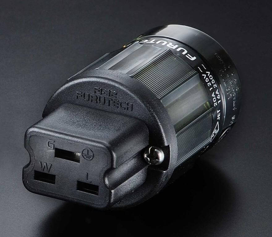 Furutech FI-32(R) High Performance C19 IEC Connector (each)