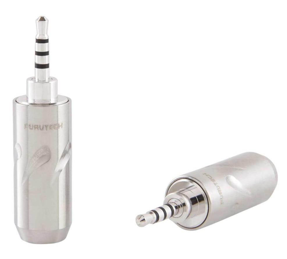 Furutech FT-7254(R) High Performance 2.5mm (TRRS) Connector (each)