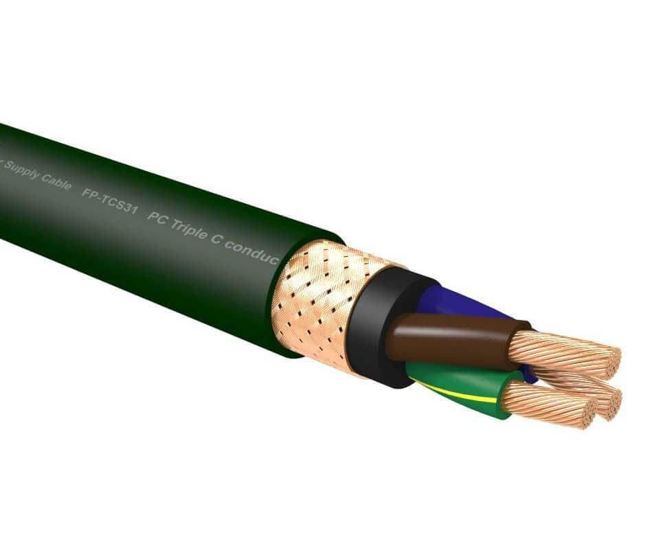 Furutech FP-TCS31 High Performance Triple-C Forged (12 AWG) Power Cable (per metre)