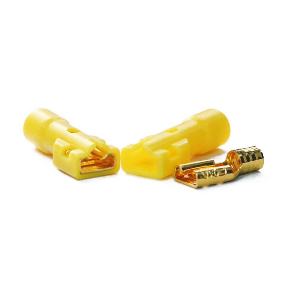 Furutech FT-210(G) Pure Copper Insulated Disconnect Terminals (pack of 10)