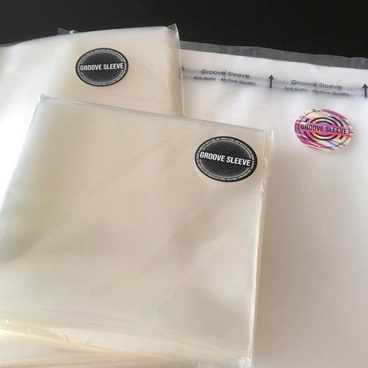 Groove Sleeve Slikk | 7-inch Vinyl Resealable Record Outer Sleeves
