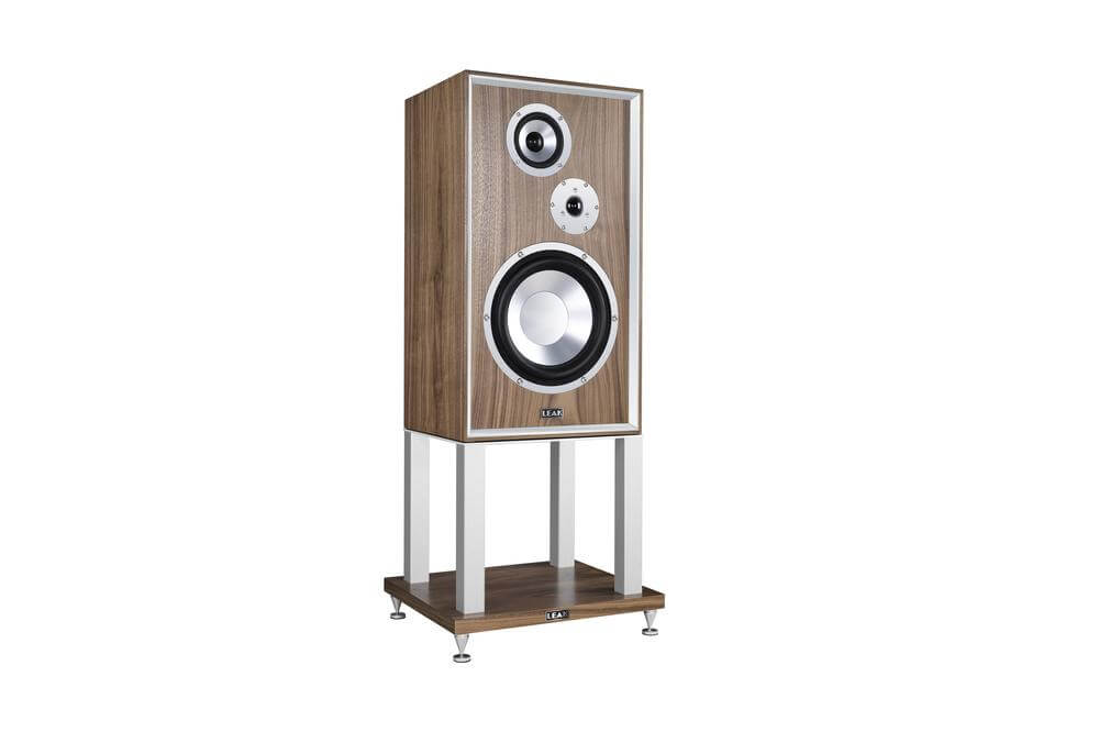 LEAK Sandwich 250 Loudspeaker w/Stands -Walnut