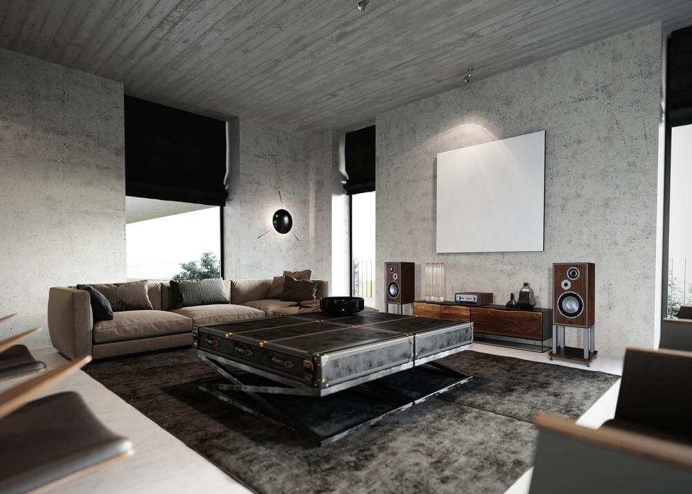 LEAK Sandwich 250 Loudspeaker w/Stands -Walnut