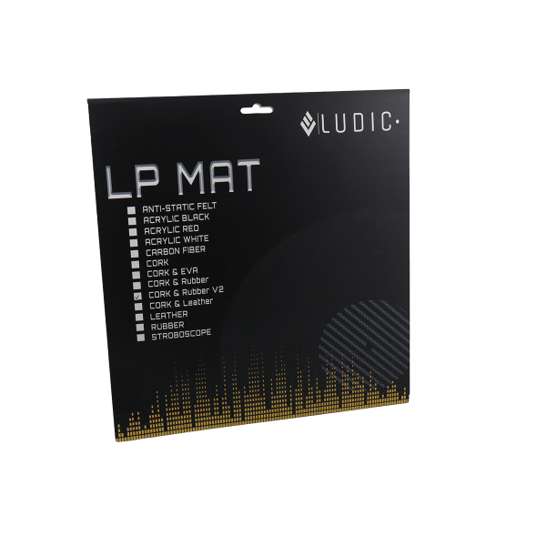Ludic Anti-static LP Mat Turntable No-static
