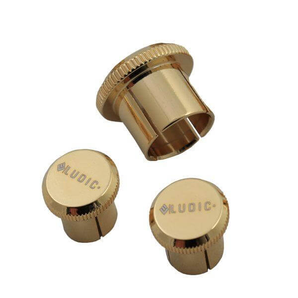 Ludic Noise Stoppers RCA (8pcs) Gold