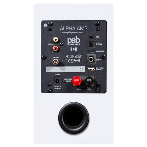 PSB Alpha AM3 Compact Powered Speakers - (Pair)