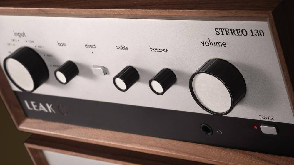 LEAK Stereo 130 Integrated Amplifier - Walnut