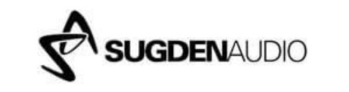 Sugden Audio logo - British pure Class A amplifiers and high-end HiFi components