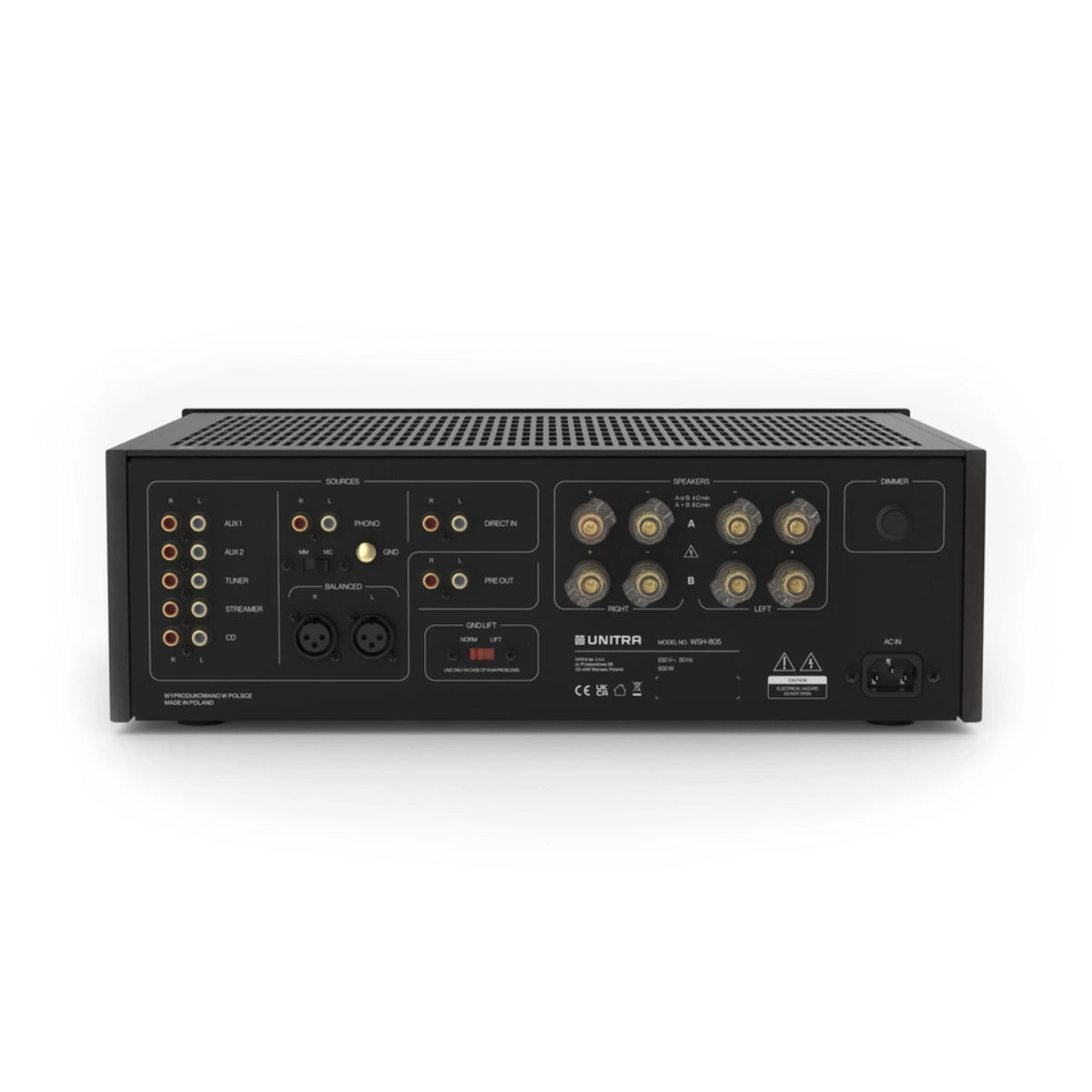 Unitra WSH-805 Integrated Stereo Amplifier