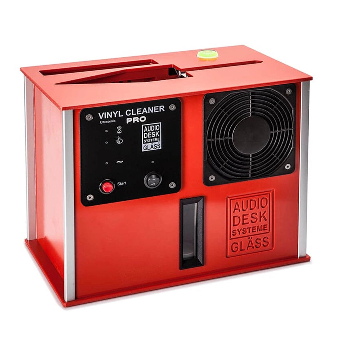 Audio Desk Systeme Gläss Ultrasonic Vinyl Cleaner PRO X