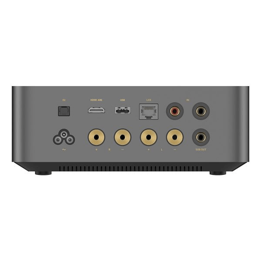 WiiM Amp Ultra Wireless Audio Streaming Amplifier – Space Grey