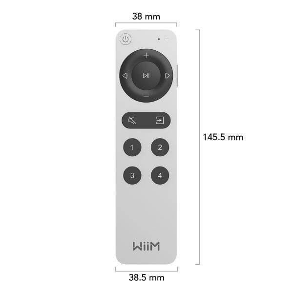 WiiM Voice Remote 2 - Push-to-Talk Remote