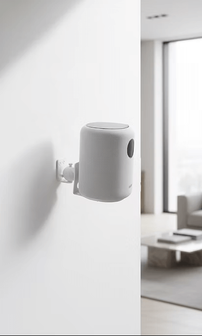 WiiM Sound Smart Speaker Wall Mount By Norstone Single