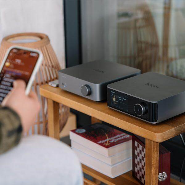 WiiM Vibelink Amp Power Amplifier with Ultra Audio Streamer