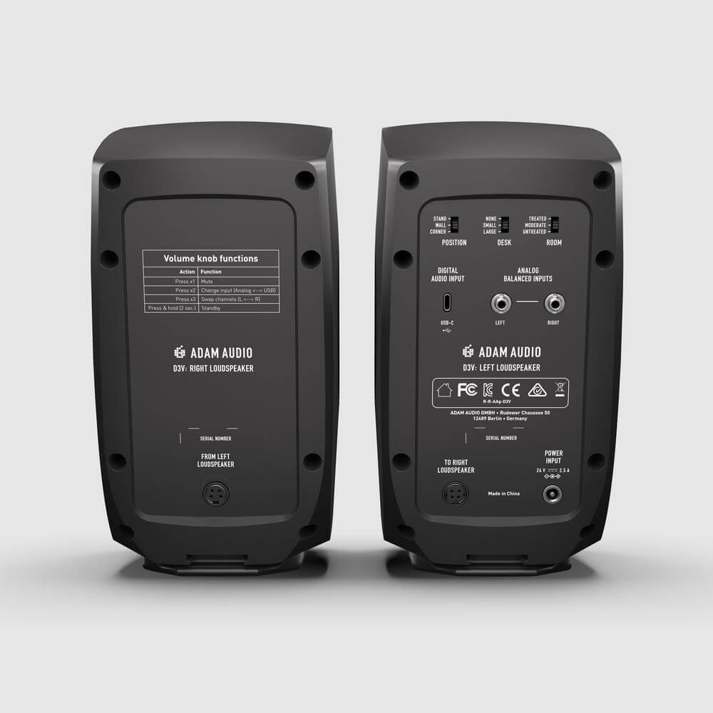ADAM Audio D3V Active Desktop Monitor System