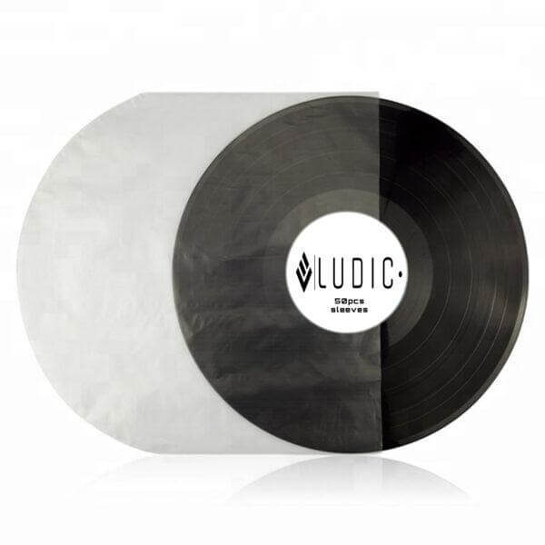 Ludic No-static Record Inner Sleeve 12″ 2mil (50pcs bag)