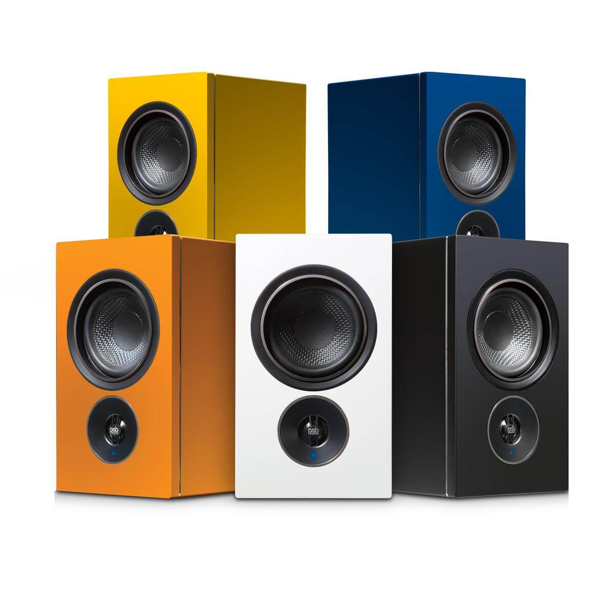 PSB Alpha iQ - Streaming Powered Speakers with BluOS (Pair)