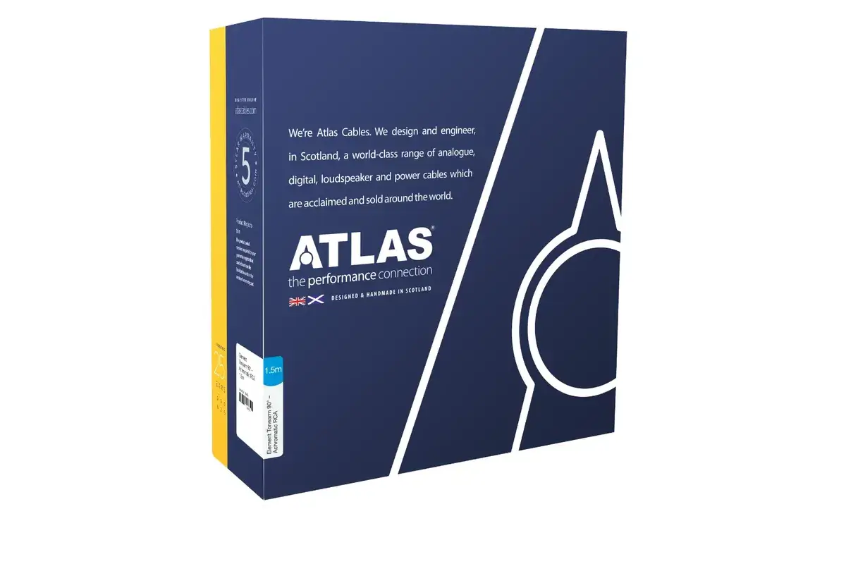 Atlas Eos 1.5em Screened OFC Power Cable (Aus)