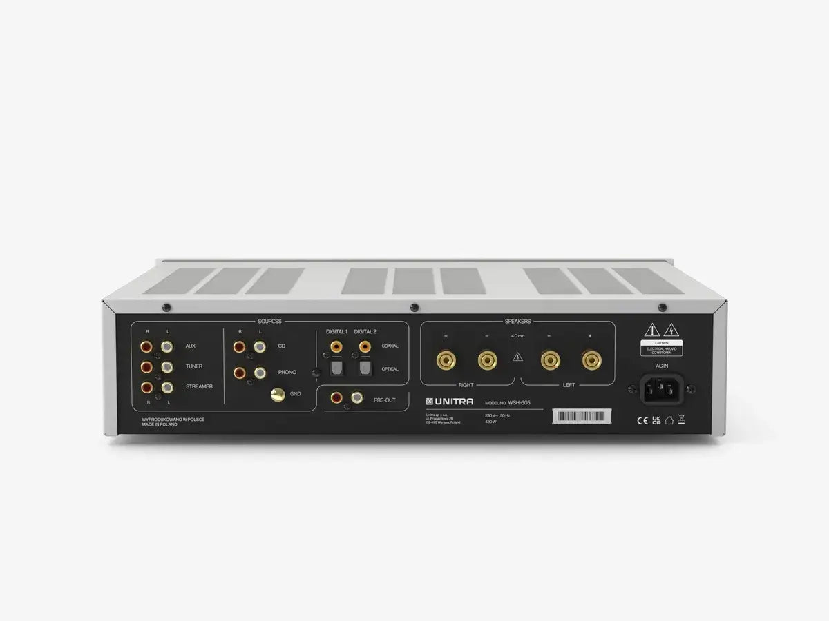 Unitra WSH-605 Integrated Stereo Amplifier with On-Board DAC