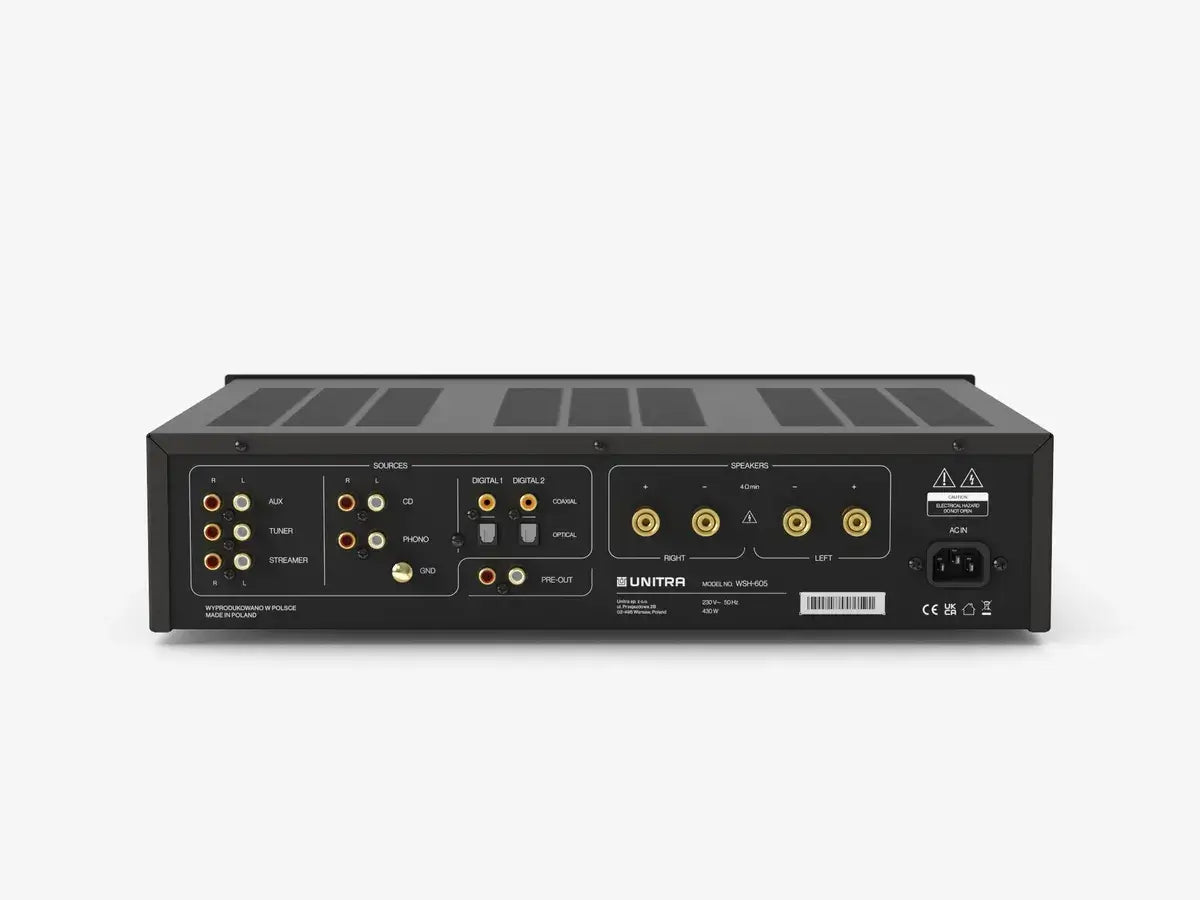 Unitra WSH-605 Integrated Stereo Amplifier with On-Board DAC