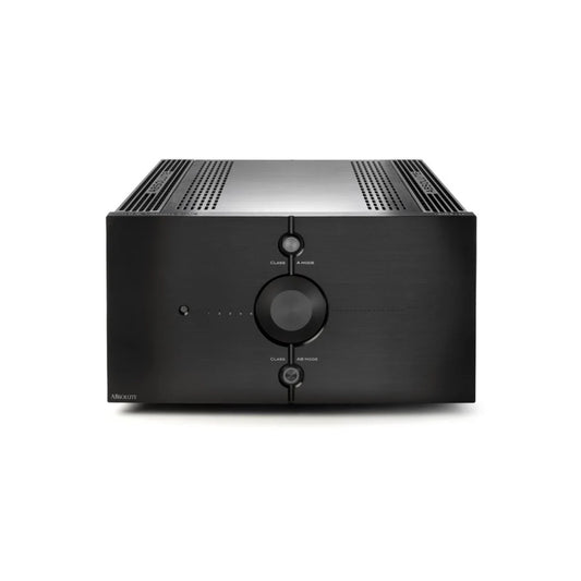 An image of Audio Analogue's Absolute 50w pure class-a integrated amplifier in black finish.