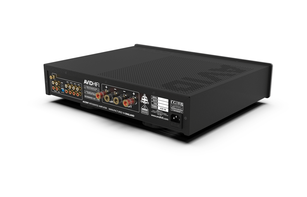 AVID ACCENT™ Integrated Amplifier - Black or Silver