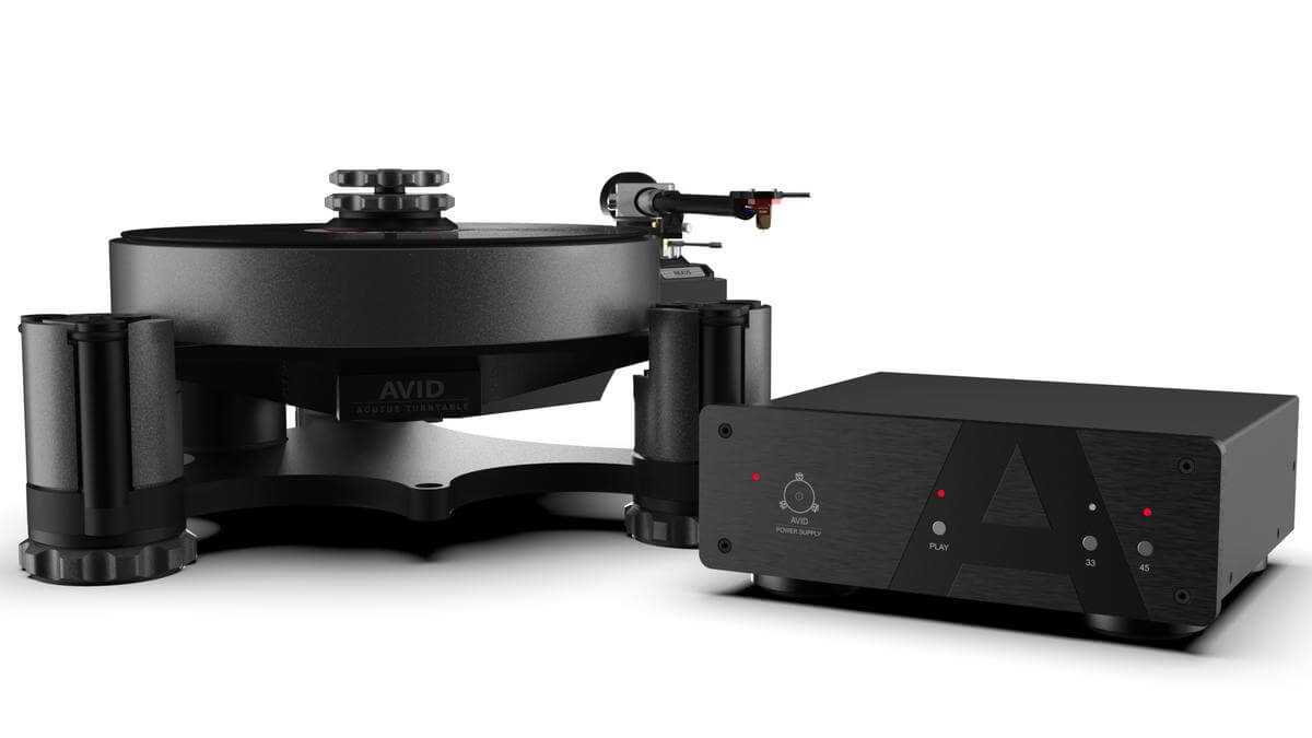 AVID ACUTUS™ Dark Iron Turntable (Inc. Mat & Clamp Upgrade)