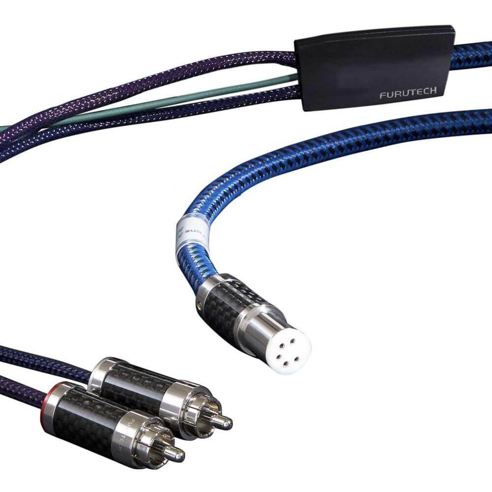 Furutech AG-16 / -L  High Performance Silver Plated α-OCC Tonearm Cable