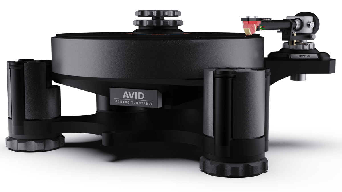 AVID ACUTUS™ Dark Iron Turntable (Inc. Mat & Clamp Upgrade)