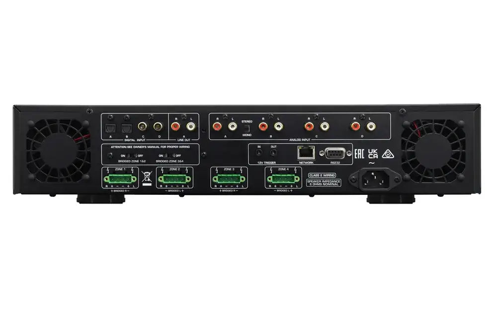 Rotel C8+ Custom Installation Amplifier