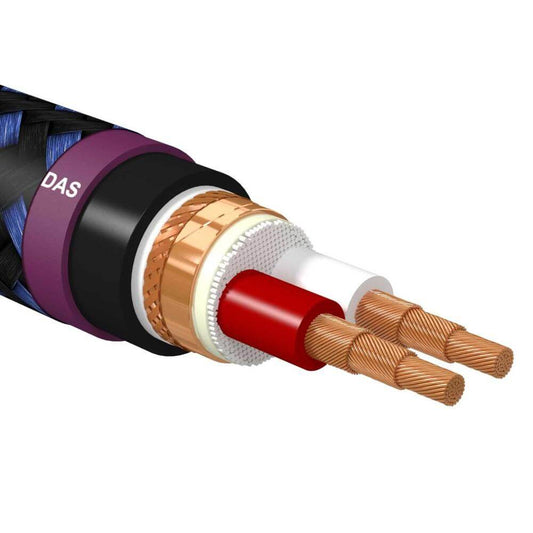 Furutech DAS-4.1 Reference α-OCC/α-DUCC Balanced (9mm) Interconnect Cable