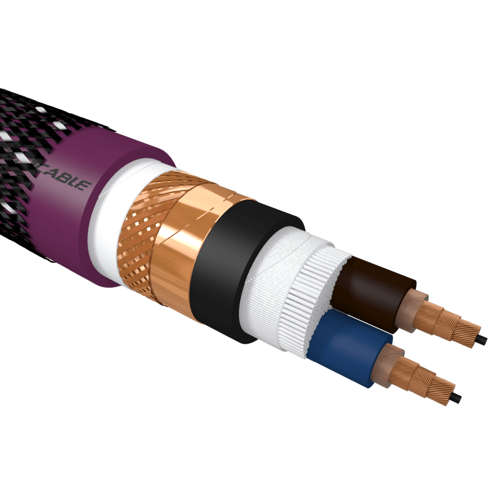 Furutech DSS-4.1 Reference α-OCC/α-DUCC (11AWG) Speaker Cable (per metre)