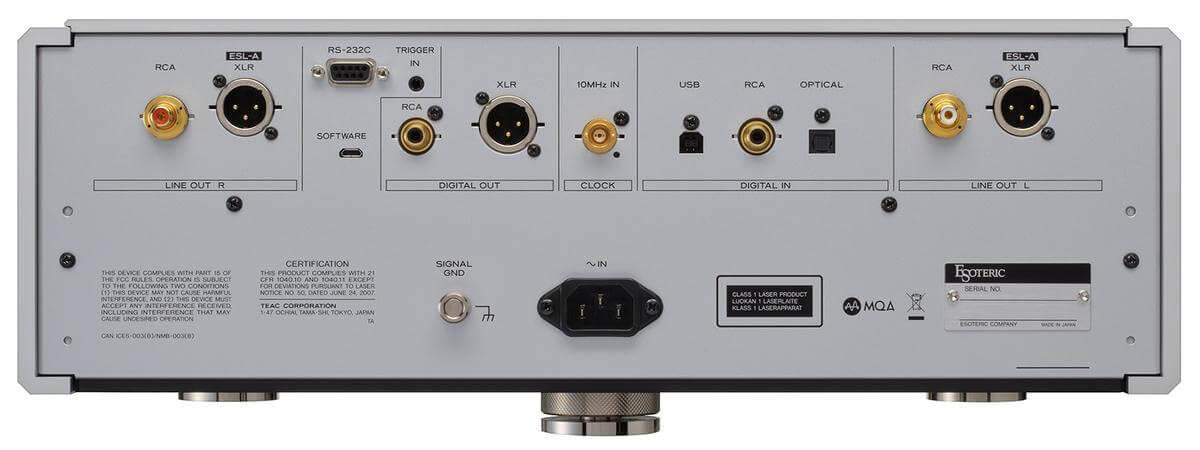 Esoteric K-05XD Reference CD/SACD Player/DAC