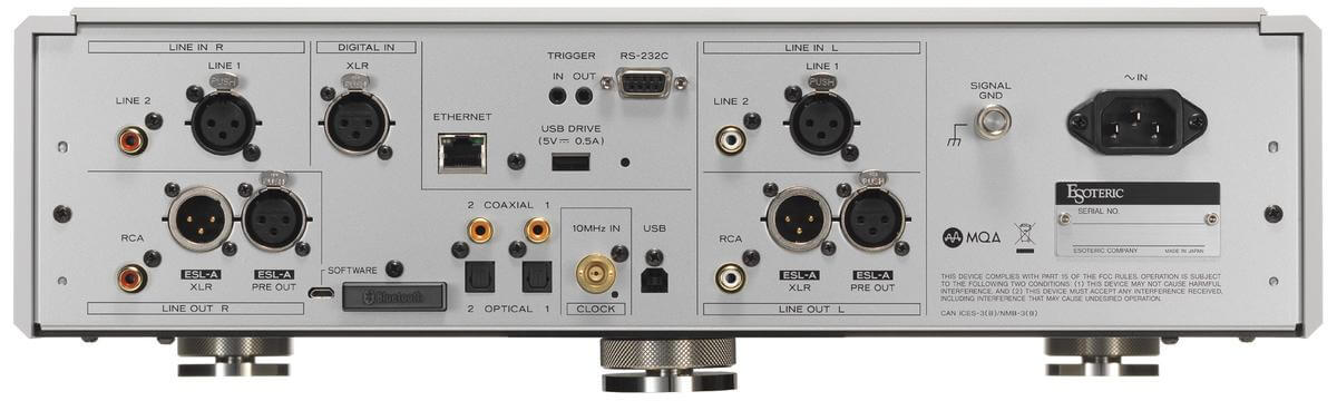 Esoteric N-05XD Network DAC / Preamplifier/Headphone Amplifier