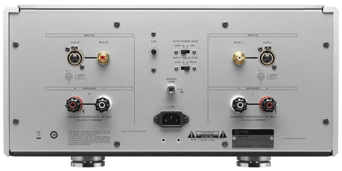 Esoteric S-02 Reference Class A/B Stereo Power Amplifier