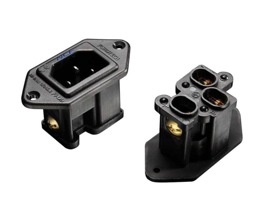 Furutech FI-09 NCF(R) Reference C14 IEC Power Inlet (each)
