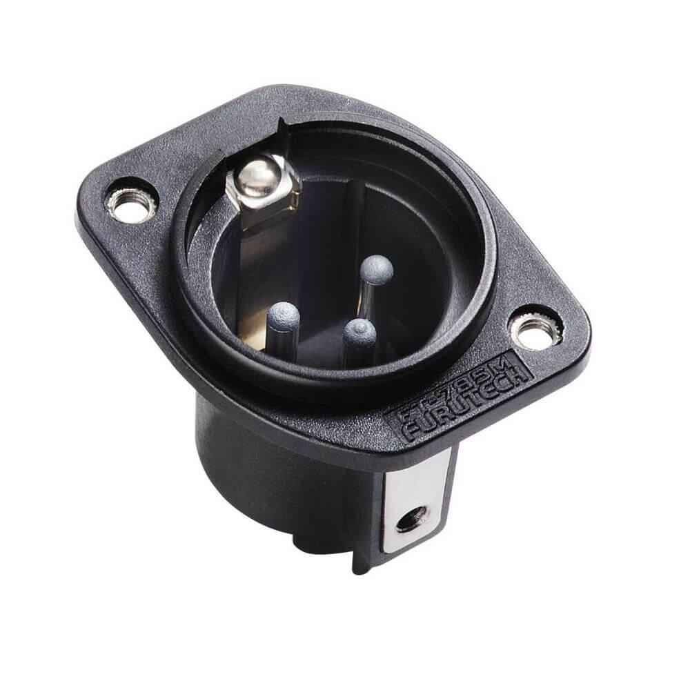 Furutech FT-785M(R) High Performance Male 3-Pin XLR Socket (each)