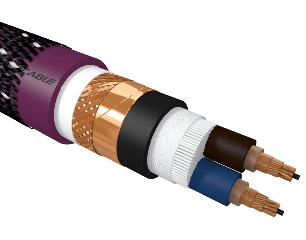 Furutech DSS-4.1 Reference α-OCC/α-DUCC (11AWG) Speaker Cable (per metre)