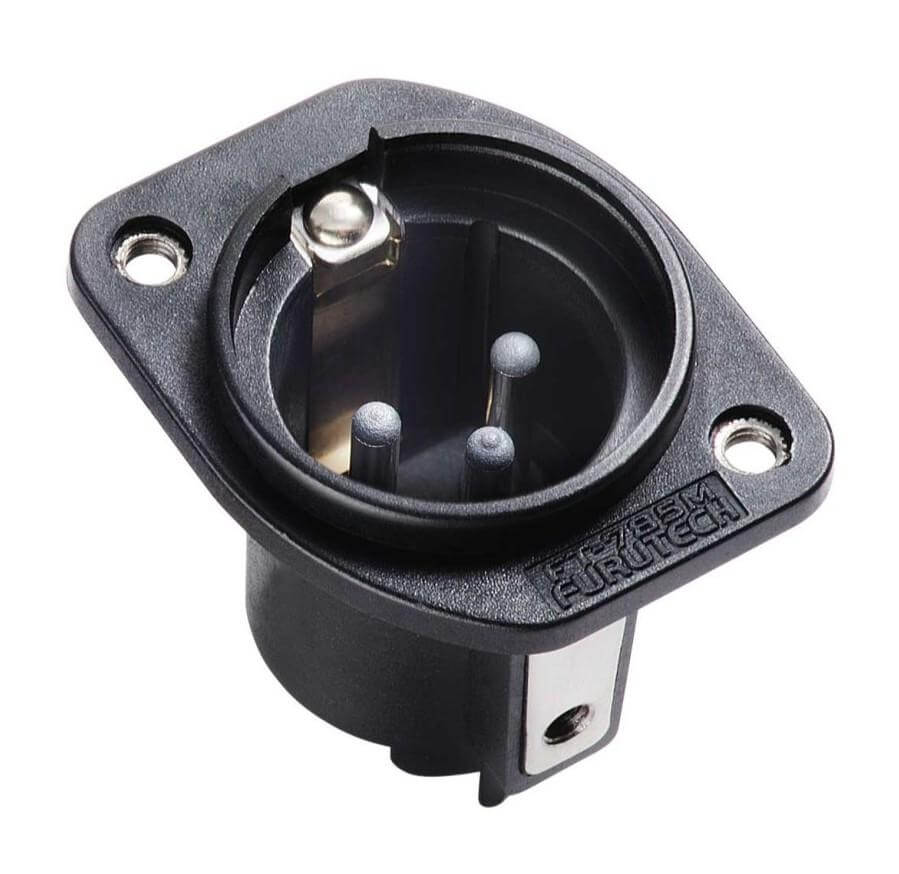 Furutech FT-785M(R) High Performance Male 3-Pin XLR Socket (each)