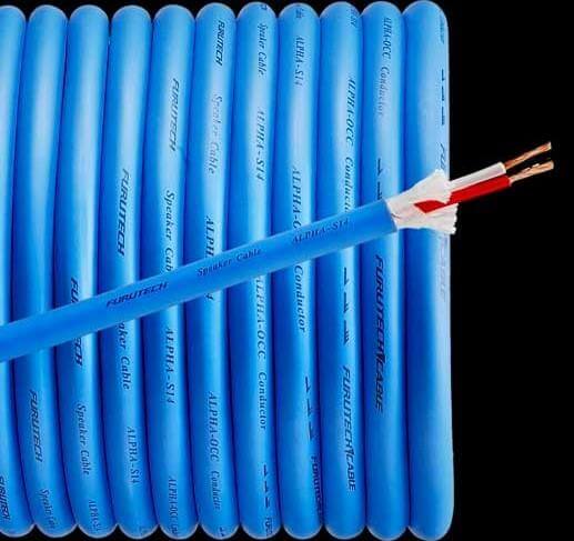 Furutech Alpha-S14 High Performance α-OCC (15AWG) Speaker Cable (per metre)
