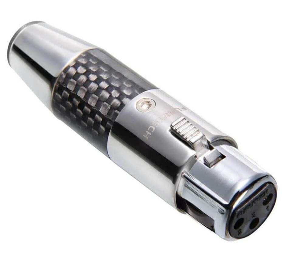 Furutech CF-602F-N1 (R) Reference Female 3-Pin XLR Plug (each)