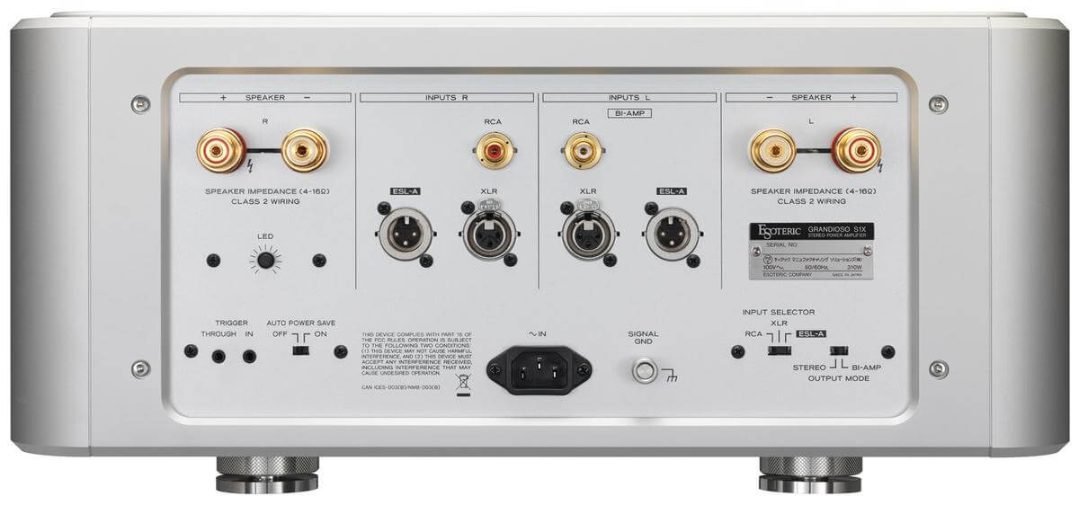 Esoteric Grandioso S1X Reference Class-A Stereo Power Amplifier